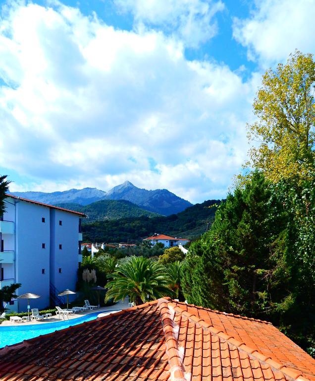 Panorama Apartments And Studios Chrysi Ammoudia ภายนอก รูปภาพ