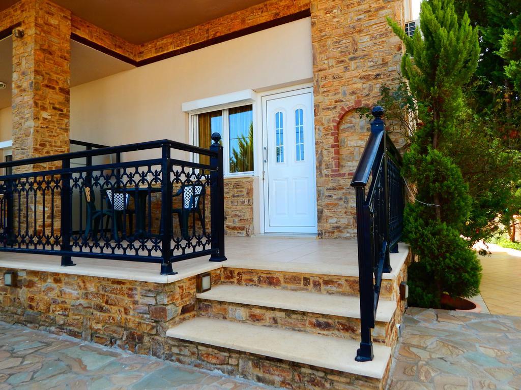 Panorama Apartments And Studios Chrysi Ammoudia ภายนอก รูปภาพ